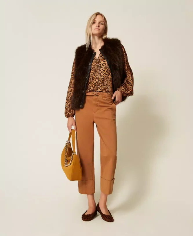 ΠΟΥΚΑΜΙΣΟ ΖΑΚΑΡ ΜΕ ANIMAL PRINT TWINSET ΝΕΕΣ ΑΦΙΞΕΙΣ 8