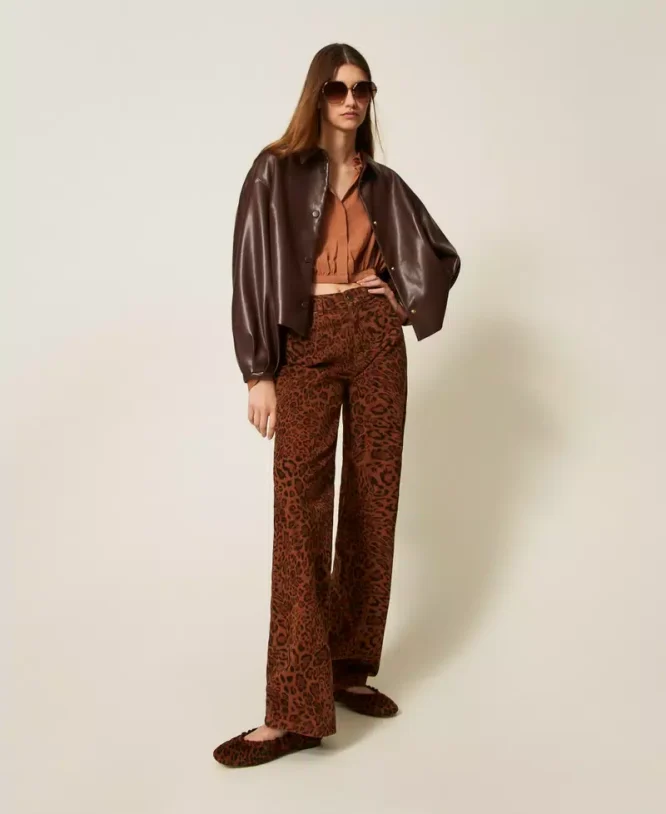 BULL ΠΑΝΤΕΛΟΝΙ ANIMAL PRINT TWINSET ΝΕΕΣ ΑΦΙΞΕΙΣ 9
