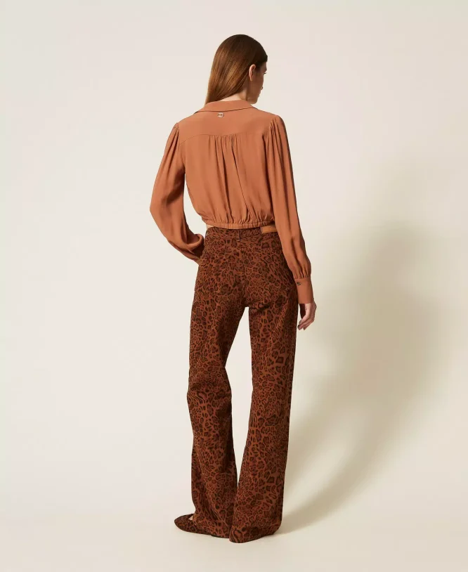 BULL ΠΑΝΤΕΛΟΝΙ ANIMAL PRINT TWINSET ΝΕΕΣ ΑΦΙΞΕΙΣ 8