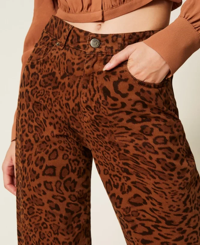 BULL ΠΑΝΤΕΛΟΝΙ ANIMAL PRINT TWINSET ΝΕΕΣ ΑΦΙΞΕΙΣ 7
