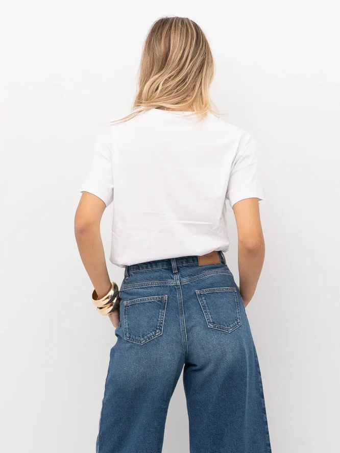 T-SHIRT ΜΕ ΤΎΠΩΜΑ FLOCK OVAL T TWINSET ΝΕΕΣ ΑΦΙΞΕΙΣ 6