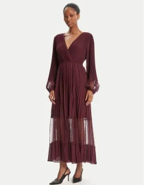 ‘LILIANE’ MEDIUM ΔΕΡΜΑΤΙΝΗ ΤΣΑΝΤΑ (PURPLE) TWINSET ΝΕΕΣ ΑΦΙΞΕΙΣ