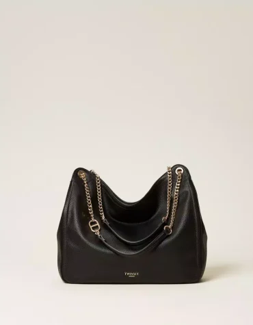 ΤΣΑΝΤΑ HOBO ‘BRERA’ ΜΕ ΟΒΑΛ Τ TWINSET new arrivals