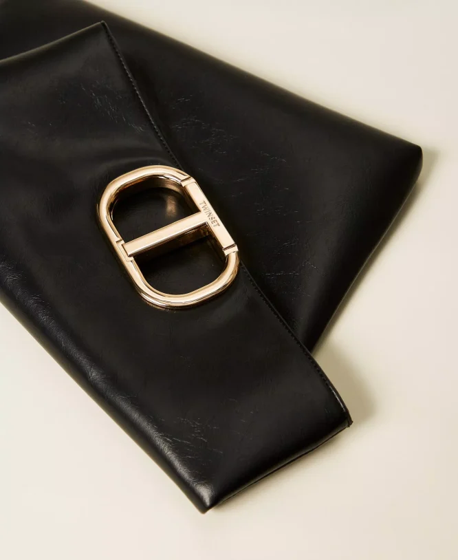 ΤΣΑΝΤΑ SHOPPER ‘LILA’ ΜΕ ΟΒΑΛ ΛΑΒΗ ΣΕ ΣΧΗΜΑ T TWINSET MILANO ΝΕΕΣ ΑΦΙΞΕΙΣ 3