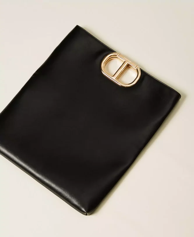 ΤΣΑΝΤΑ SHOPPER ‘LILA’ ΜΕ ΟΒΑΛ ΛΑΒΗ ΣΕ ΣΧΗΜΑ T TWINSET MILANO ΝΕΕΣ ΑΦΙΞΕΙΣ 4