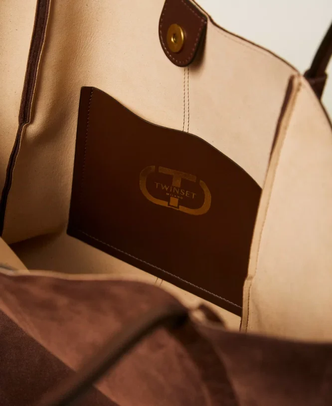 ΣΟΥΕΤ ΤΣΑΝΤΑ SHOPPER TWINSET ΝΕΕΣ ΑΦΙΞΕΙΣ 5