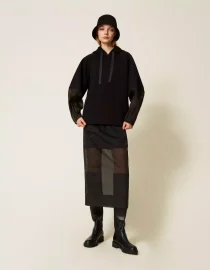 ΓΟΥΝΙΝΗ ΤΣΑΝΤΑ (BLACK) TWINSET ΝΕΕΣ ΑΦΙΞΕΙΣ