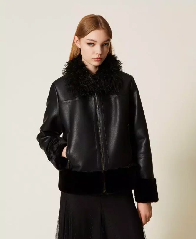 ΜΟΥΤΟΝ ΑΠΟ ΔΕΡΜΑ (BLACK) TWINSET ΝΕΕΣ ΑΦΙΞΕΙΣ 5