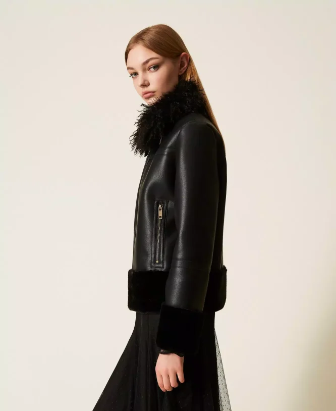 ΜΟΥΤΟΝ ΑΠΟ ΔΕΡΜΑ (BLACK) TWINSET ΝΕΕΣ ΑΦΙΞΕΙΣ 6