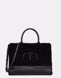 ΓΟΥΝΙΝΗ ΤΣΑΝΤΑ (BLACK) TWINSET
