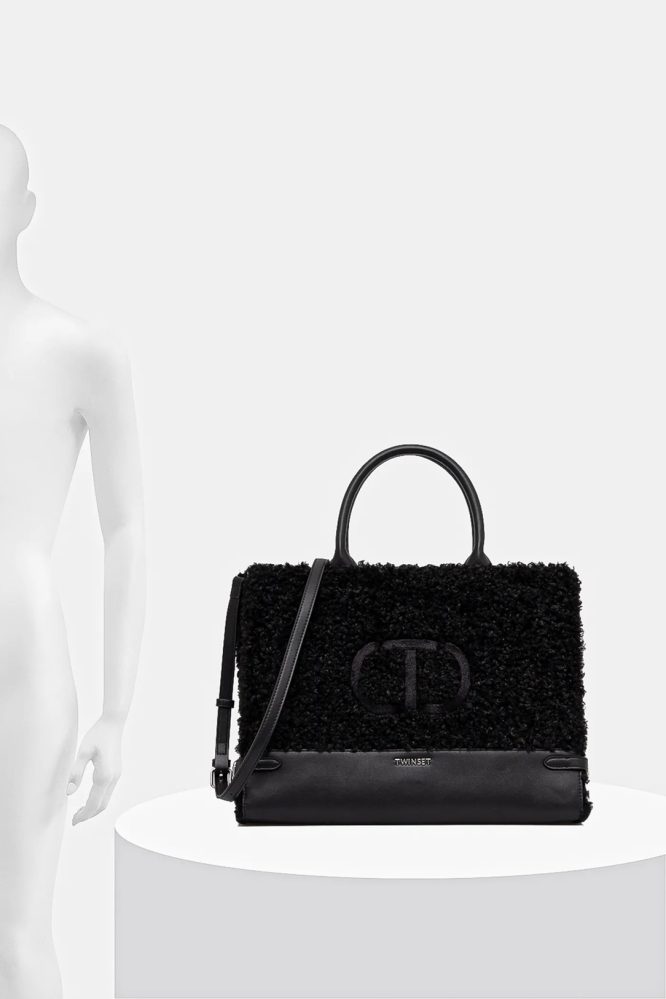ΓΟΥΝΙΝΗ ΤΣΑΝΤΑ (BLACK) TWINSET ΝΕΕΣ ΑΦΙΞΕΙΣ 8