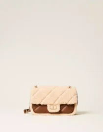 ΤΣΑΝΤΑ ΩΜΟΥ ΜΕ ΟΒΑΛ Τ (BEECH) TWINSET MILANO ΑΞΕΣΟΥΑΡ