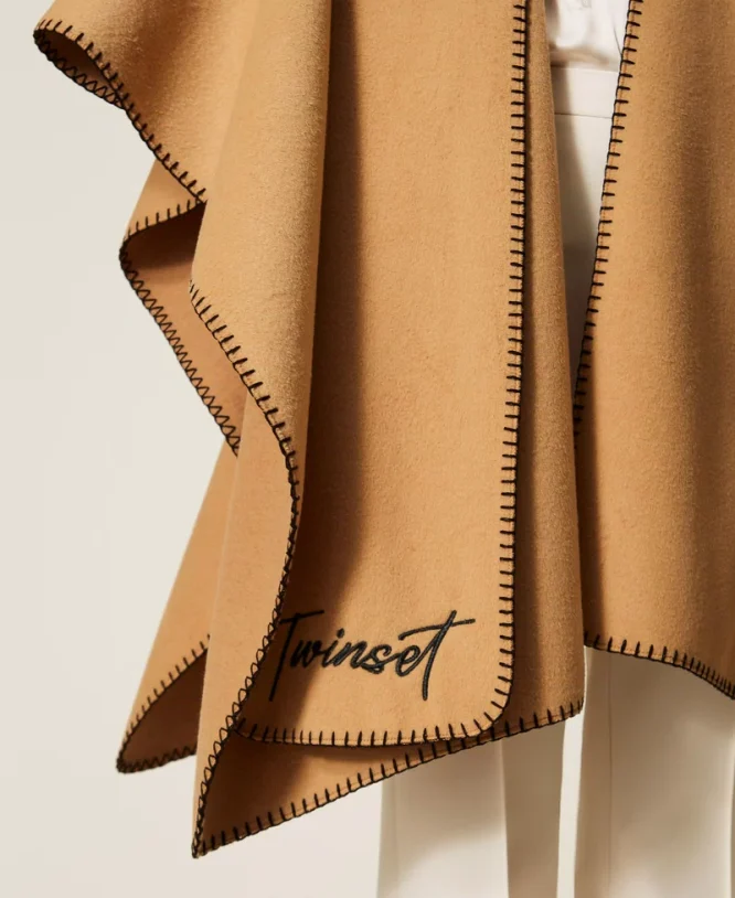 ΠΟΝΤΣΟ ΜΕ ΚΑΣΚΟΛ TWINSET MILANO ΖΑΚΕΤΕΣ 6