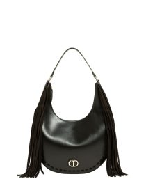 ΤΣΑΝΤΑ HOBO ‘MELROSE’ ΜΕ ΚΡΟΣΣΙΑ (COFFEE) TWINSET MILANO ΑΞΕΣΟΥΑΡ