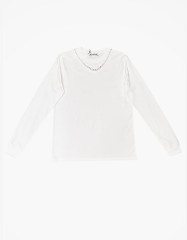 ΜΠΛΟΥΖΑ ΜΕ ΠΕΡΛΕΣ (WHITE) MILKWHITE T-SHIRTS
