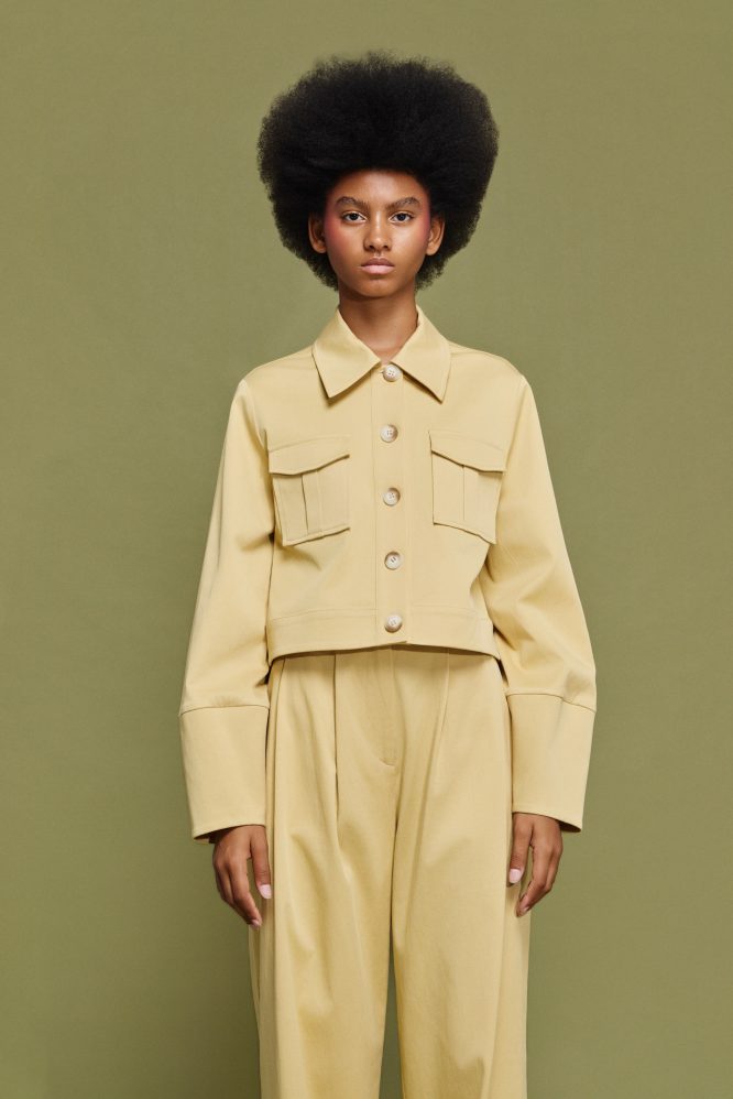 ‘SCARLET’ ΚΟΝΤΟ JACKET ΜΕ ΤΣΕΠΕΣ (BUTTER YELLOW) MAMOUSH ΝΕΕΣ ΑΦΙΞΕΙΣ 6