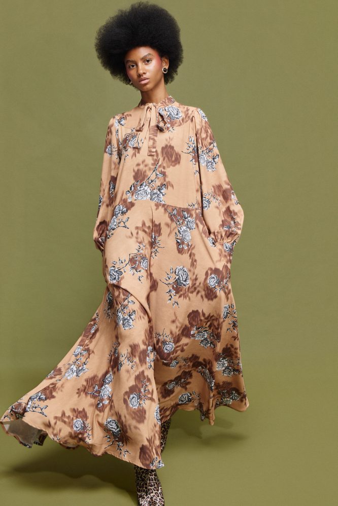 ‘EVANGELIA’ ΜΑΞΙ ΦΟΡΕΜΑ (MOCHA FLORAL) MAMOUSH ΝΕΕΣ ΑΦΙΞΕΙΣ 8