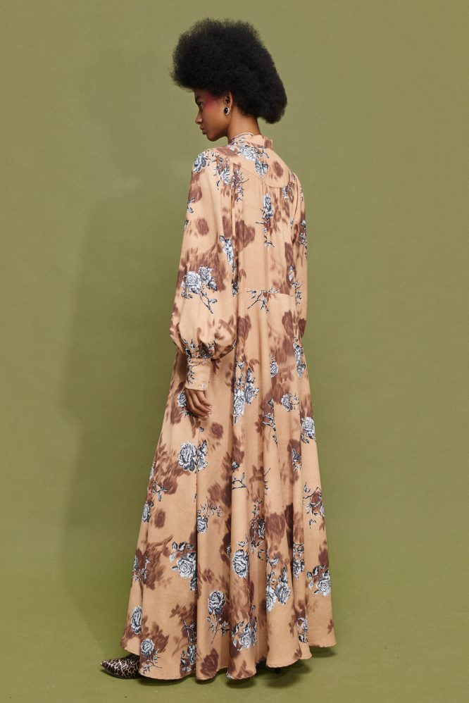 ‘EVANGELIA’ ΜΑΞΙ ΦΟΡΕΜΑ (MOCHA FLORAL) MAMOUSH ΝΕΕΣ ΑΦΙΞΕΙΣ 10
