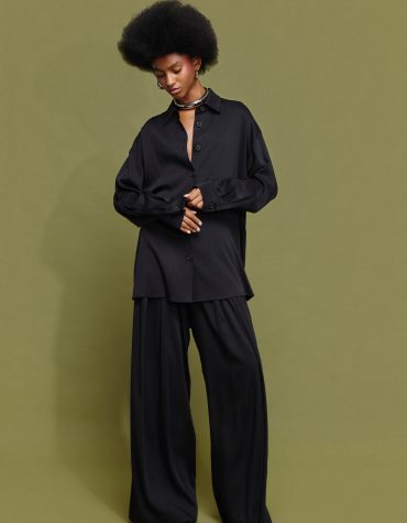 ‘MIRANDA’ ΦΑΡΔΙΑ ΠΑΝΤΕΛΟΝΑ ΜΕ ΠΙΕΤΕΣ (BLACK) MAMOUSH new arrivals 2