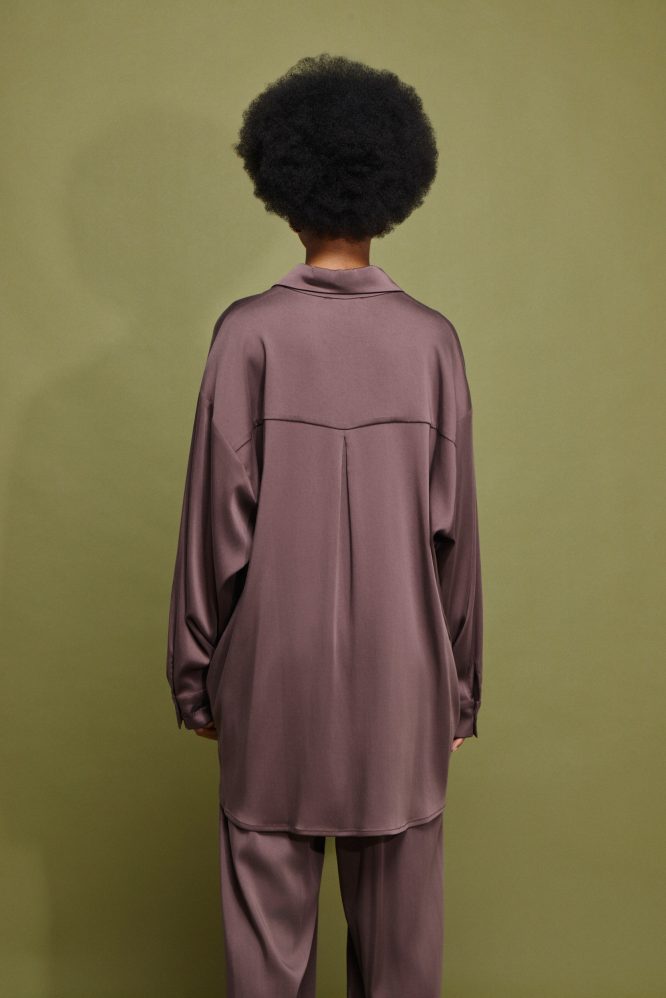 ‘LORA’ OVERSIZED ΠΟΥΚΑΜΙΣΙΣΟ (CHOCOLATE) MAMOUSH ΝΕΕΣ ΑΦΙΞΕΙΣ 9