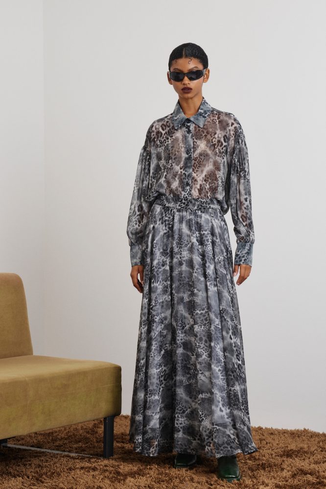 ‘EMILY’ ΠΟΥΚΑΜΙΣΟ ANIMAL PRINT (GRAY) MAMOUSH ΝΕΕΣ ΑΦΙΞΕΙΣ 5