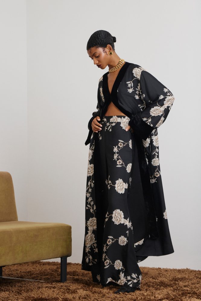 ‘SOFIA’ ΕΜΠΡΙΜΕ ΠΑΝΤΕΛΟΝΑ (BLACK/FLORAL) MAMOUSH ΝΕΕΣ ΑΦΙΞΕΙΣ 6