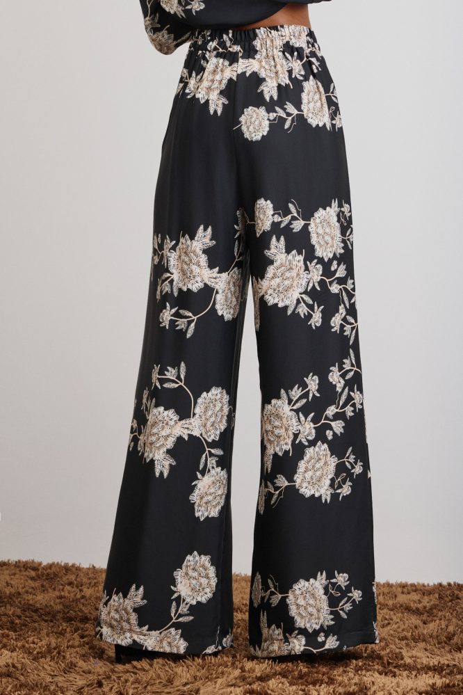 ‘SOFIA’ ΕΜΠΡΙΜΕ ΠΑΝΤΕΛΟΝΑ (BLACK/FLORAL) MAMOUSH ΝΕΕΣ ΑΦΙΞΕΙΣ 4