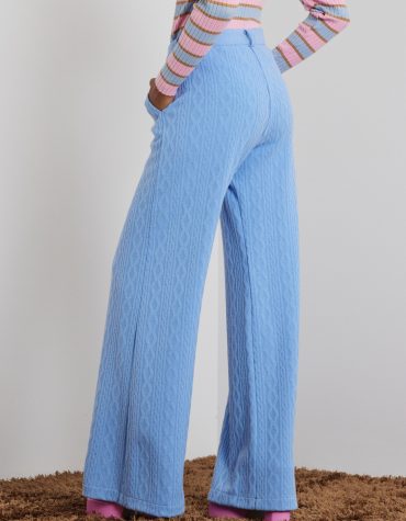 ‘MIA’ ΠΛΕΚΤΟ ΠΑΝΤΕΛΟΝΙ (LIGHT BLUE) MAMOUSH new arrivals 2