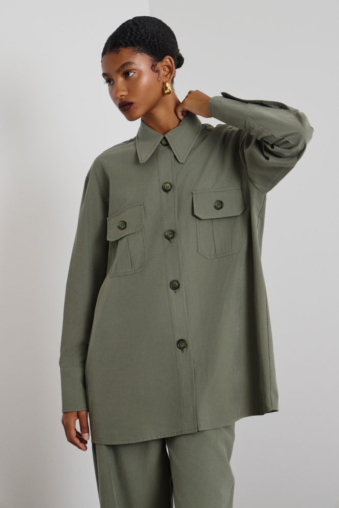 ‘MELINA’ ΠΟΥΚΑΜΙΣΟ ΜΕ ΖΩΝΗ (KHAKI) MAMOUSH ΝΕΕΣ ΑΦΙΞΕΙΣ 18