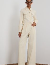 ‘SCARLET’ ΚΟΝΤΟ JACKET ΜΕ ΤΣΕΠΕΣ (VANILLA) MAMOUSH ΝΕΕΣ ΑΦΙΞΕΙΣ