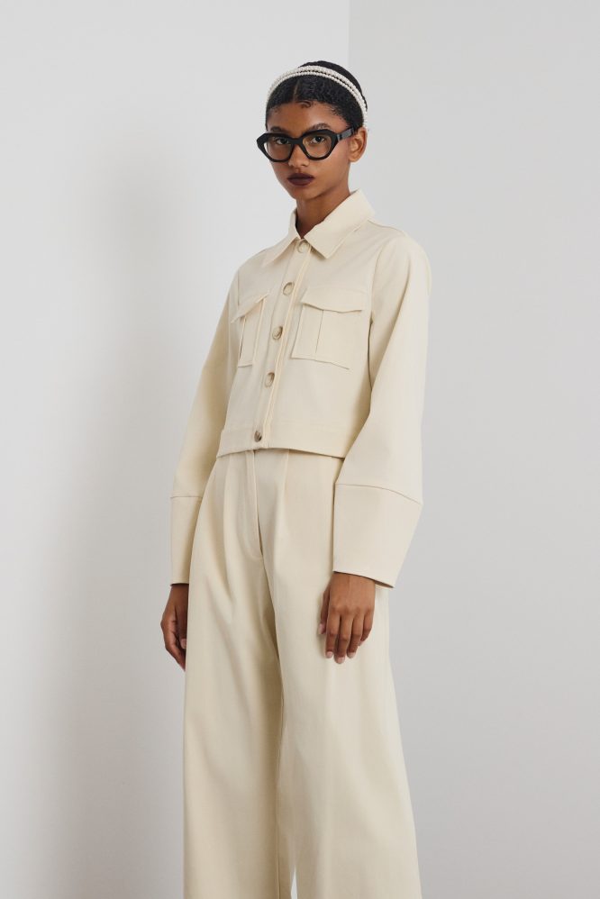 ‘SCARLET’ ΚΟΝΤΟ JACKET ΜΕ ΤΣΕΠΕΣ (VANILLA) MAMOUSH ΝΕΕΣ ΑΦΙΞΕΙΣ 3