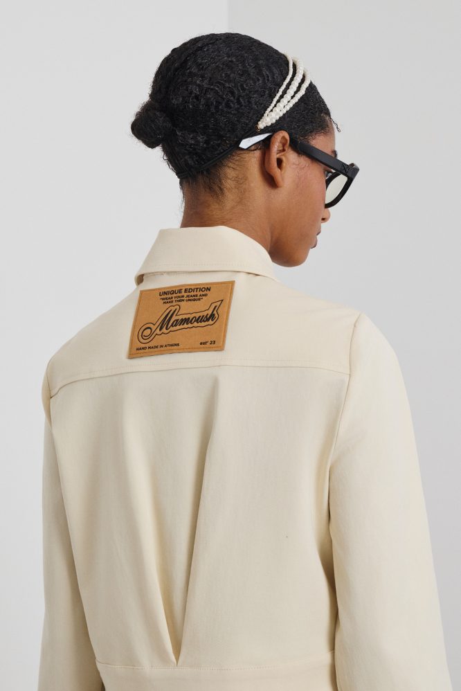 ‘SCARLET’ ΚΟΝΤΟ JACKET ΜΕ ΤΣΕΠΕΣ (VANILLA) MAMOUSH ΝΕΕΣ ΑΦΙΞΕΙΣ 4