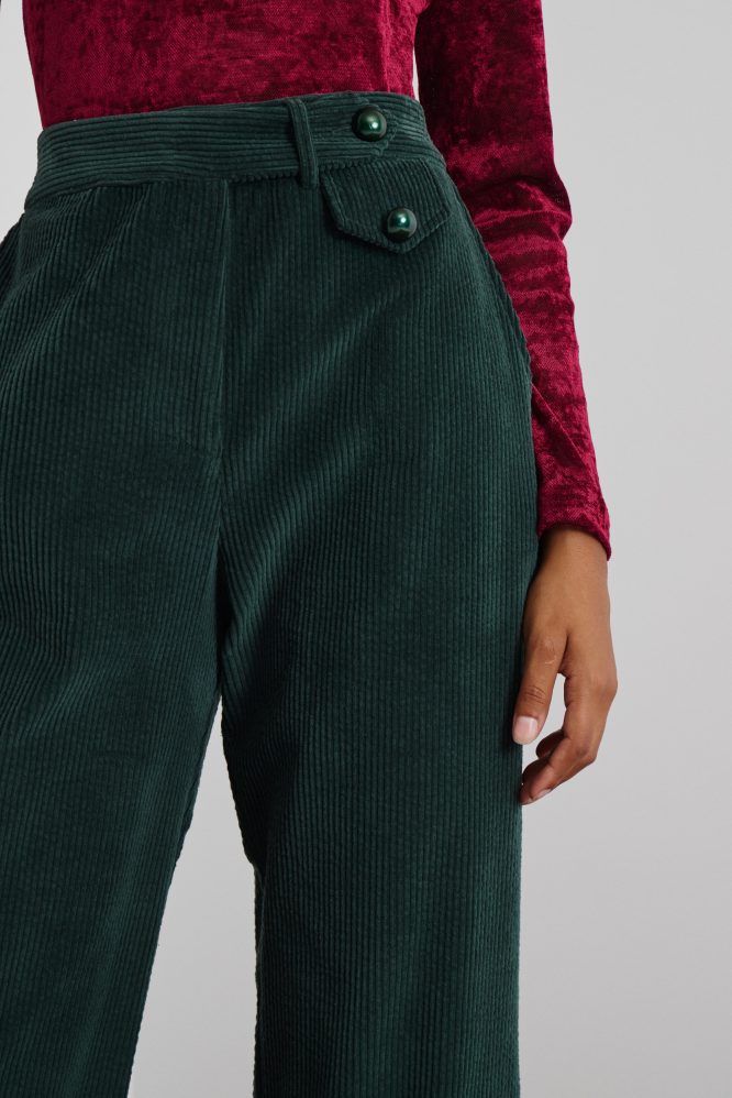 ‘LIA’ ΚΟΤΛΕ ΠΑΝΤΕΛΟΝΙ ΜΕ ΡΕΒΕΡ (DARK GREEN) MAMOUSH ΝΕΕΣ ΑΦΙΞΕΙΣ 4