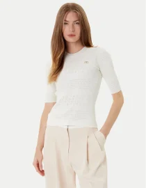 ΤΣΑΝΤΑ SHOPPER ΜΕ FAUX ΓΟΥΝΑ TWINSET MILANO ΑΞΕΣΟΥΑΡ