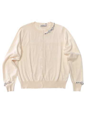 ΠΛΕΚΤΗ ΖΑΚΕΤΑ ΜΕ ΣΤΡΑΣ (IVORY) MILKWHITE ΝΕΕΣ ΑΦΙΞΕΙΣ