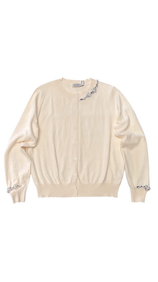 ΠΛΕΚΤΗ ΖΑΚΕΤΑ ΜΕ ΣΤΡΑΣ (IVORY) MILKWHITE ΝΕΕΣ ΑΦΙΞΕΙΣ 3