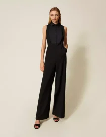 ΜΑΚΡΥ ΠΑΛΤΟ ΜΕ ΓΟΥΝΑ (BLACK) TWINSET MILANO ΝΕΕΣ ΑΦΙΞΕΙΣ