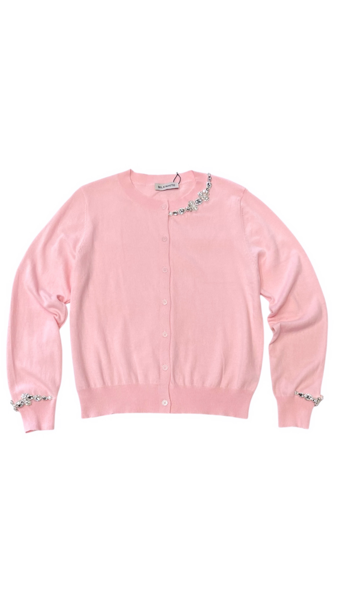 ΠΛΕΚΤΗ ΖΑΚΕΤΑ ΜΕ ΣΤΡΑΣ (PINK) MILKWHITE ΝΕΕΣ ΑΦΙΞΕΙΣ 11