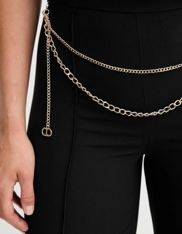 ΠΑΝΤΕΛΟΝΙ CADY ΚΡΕΠ ΜΕ ΖΩΝΗ ΑΛΥΣΙΔΑ TWINSET new arrivals 2