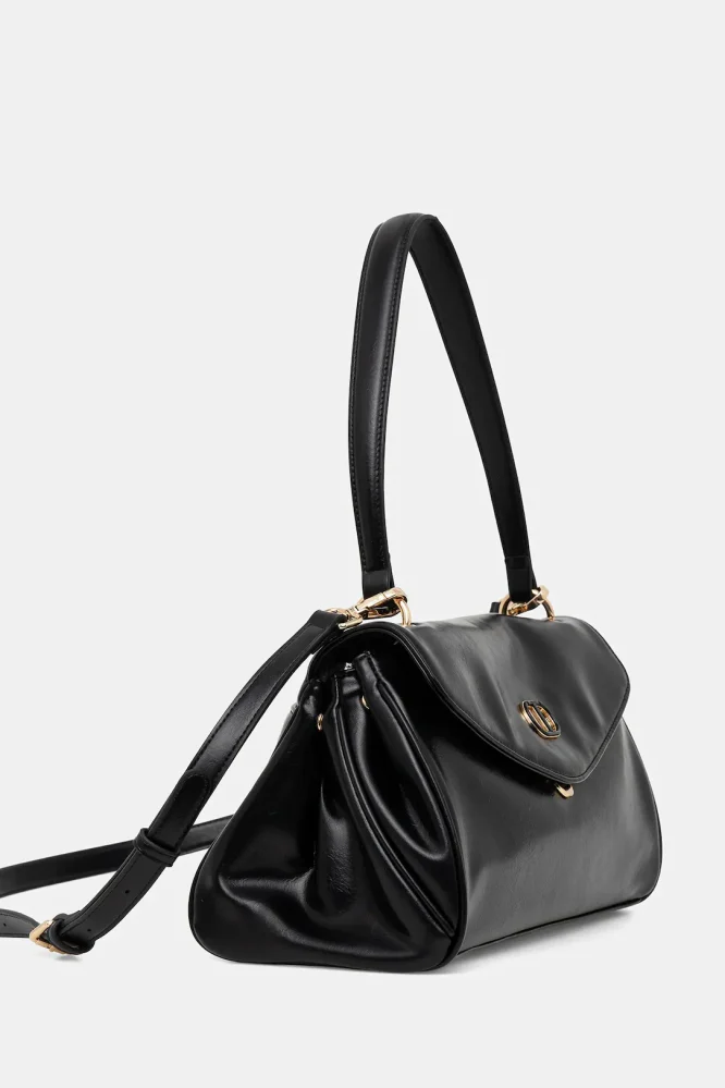 ΤΣΑΝΤΑ ΩΜΟΥ (BLACK) TWINSET MILANO ΝΕΕΣ ΑΦΙΞΕΙΣ 4