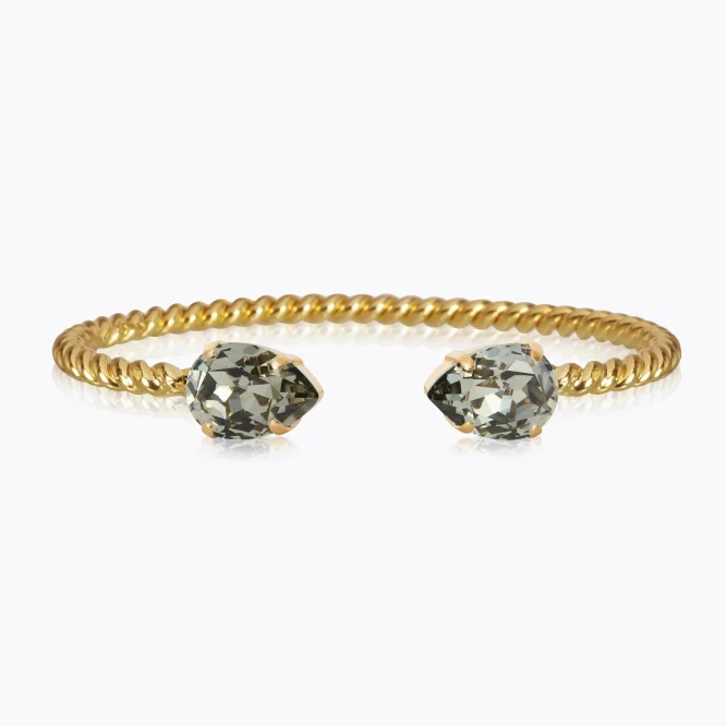 ΒΡΑΧΙΟΛΙ MINI DROP/ BLACK DIAMOND  CAROLINE SVEBDBOM ΝΕΕΣ ΑΦΙΞΕΙΣ 15