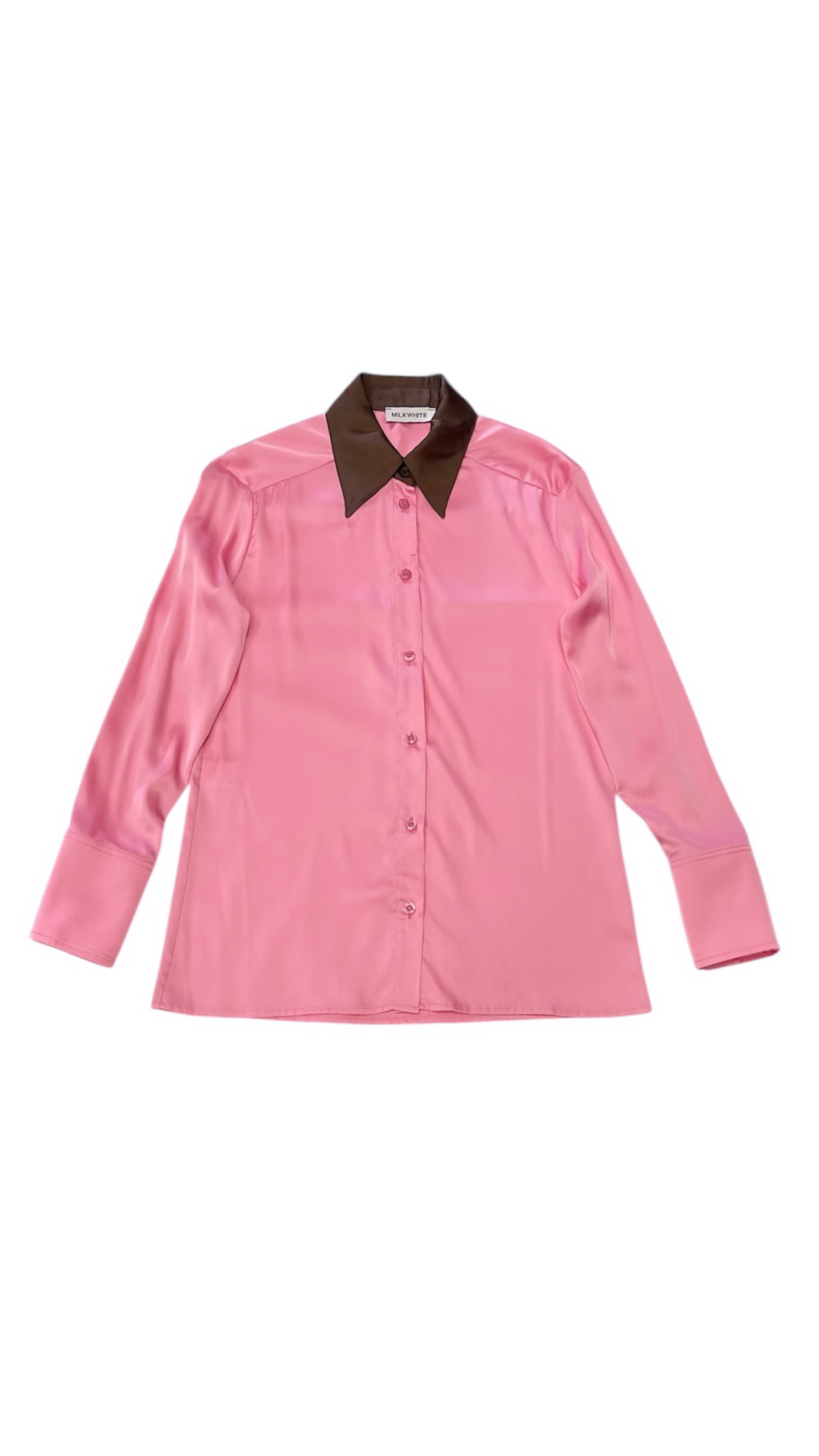 ΠΟΥΚΑΜΙΣΟ ΜΕ ΚΑΦΕ ΓΙΑΚΑ (PINK) MILKWHITE ΝΕΕΣ ΑΦΙΞΕΙΣ 3