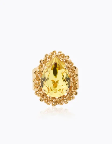 CLASSIC GEMMA RING /RE CREATED DARK JONQUIL CAROLINE SVEBDBOM ΝΕΕΣ ΑΦΙΞΕΙΣ