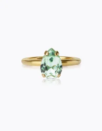 ΒΡΑΧΙΟΛΙ MINI DROP/ CHRYSOLITE  CAROLINE SVEBDBOM ΝΕΕΣ ΑΦΙΞΕΙΣ
