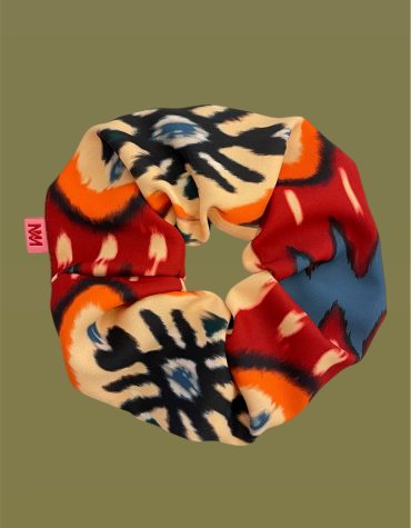 SCRUNCHIES (BLUE HARTS) MAMOUSH