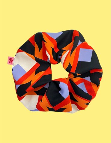 SCRUNCHIES (RHOMBUS PRINT) MAMOUSH