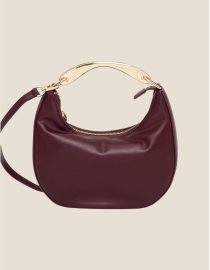 ΤΣΑΝΤΑ SHOPPER ‘LILA’ ΜΕ ΟΒΑΛ ΛΑΒΗ ΣΕ ΣΧΗΜΑ T TWINSET MILANO ΑΞΕΣΟΥΑΡ