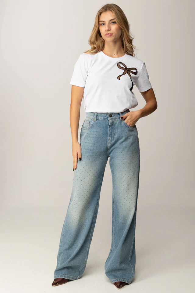 T-SHIRT ΜΕ ΔΙΑΦΑΝΟ ΦΙΟΓΚΟ TWINSET MILANO ΠΡΟΣΦΟΡΕΣ 4