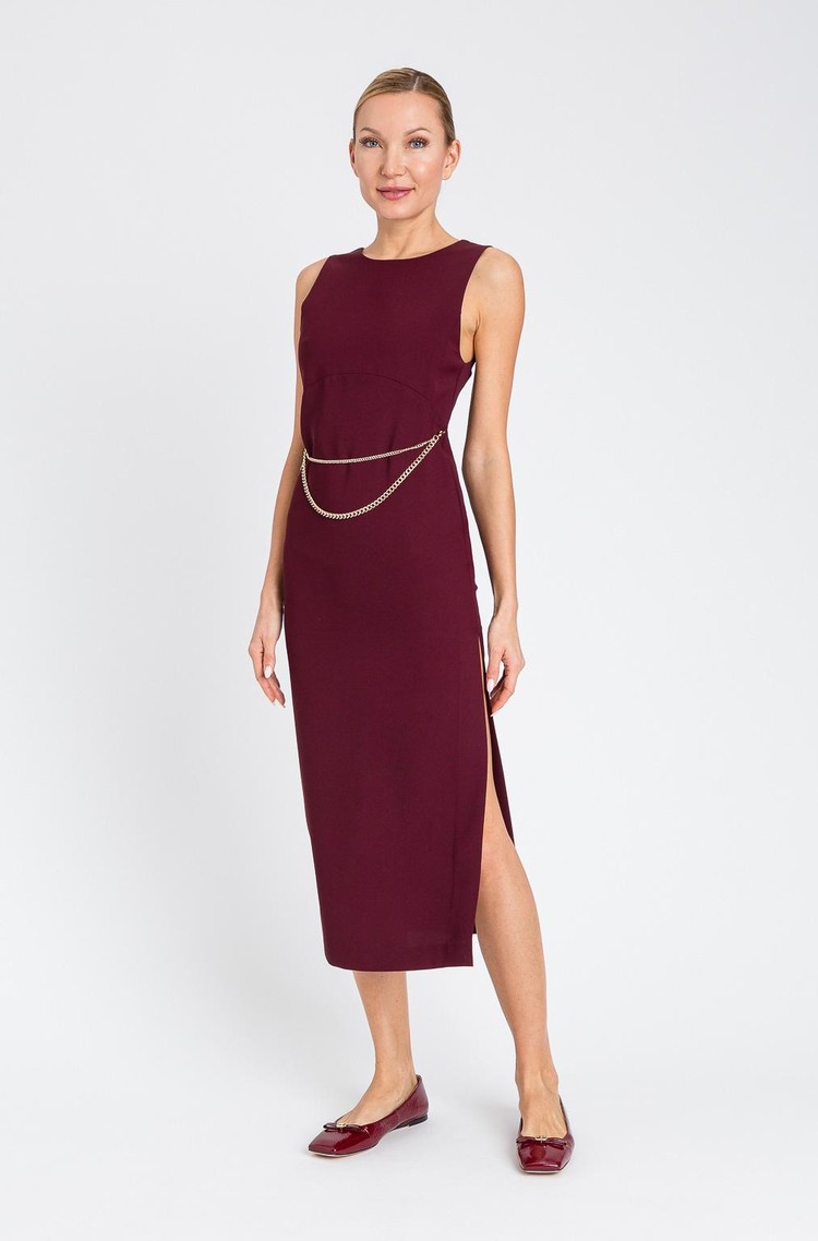 PENCIL ΦΟΡΕΜΑ ΜΕ ΖΩΝΗ ΑΛΥΣΙΔΑ TWINSET ΝΕΕΣ ΑΦΙΞΕΙΣ 7