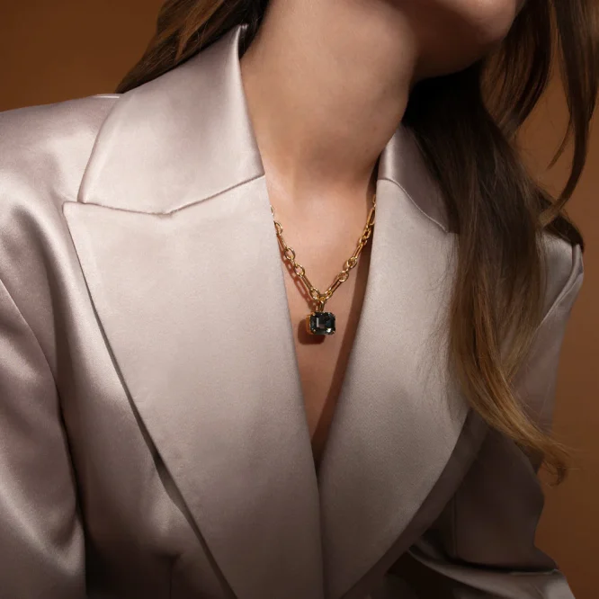 ΚΟΛΙΕ ΜΕ ΑΛΥΣΙΔΑ LYDIA / BLACK DIAMOND  CAROLINE SVEBDBOM ΝΕΕΣ ΑΦΙΞΕΙΣ 22